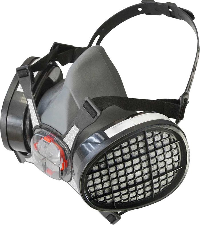 Tooled Up | Scan Scan Twin Half Mask Respirator Pack of 1 Scan Scan Twin Half Mask Respirator Pack of 1