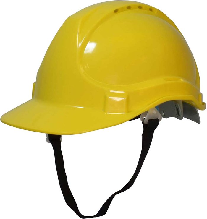 Tooled Up | Scan Scan Deluxe Safety Helmet and Chin Strap Yellow Scan Scan Deluxe Safety Helmet and Chin Strap Yellow