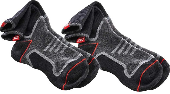 Tooled Up | Scan Scan Work Socks Twin Pack 6 - 12 Scan Scan Work Socks Twin Pack 6 - 12