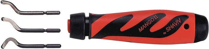 Tooled Up | Shaviv Shaviv Mango IIE +3 Deburring Tool Blade and Handle Set Shaviv Shaviv Mango IIE +3 Deburring Tool Blade and Handle Set