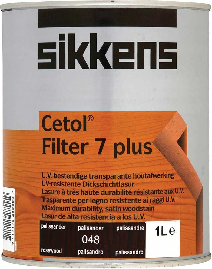Tooled Up | Sikkens Sikkens Cetol Filter 7 Woodstain Plus Rosewood 1L Sikkens Sikkens Cetol Filter 7 Woodstain Plus Rosewood 1L
