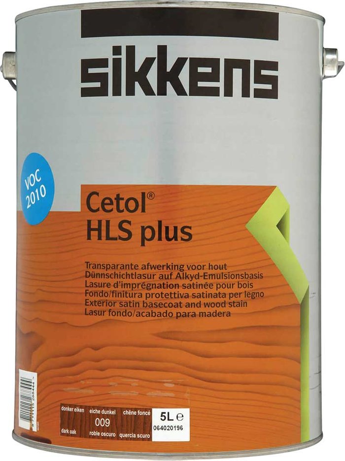 Tooled Up | Sikkens Sikkens Cetol HLS Plus Translucent Woodstain Dark Oak 5l Sikkens Sikkens Cetol HLS Plus Translucent Woodstain Dark Oak 5l