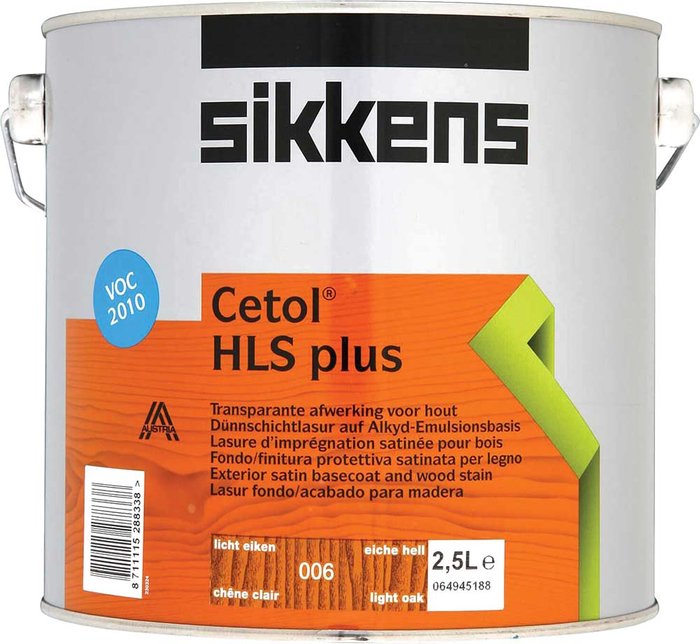 Tooled Up | Sikkens Sikkens Cetol HLS Plus Translucent Woodstain Light Oak 2.5l Sikkens Sikkens Cetol HLS Plus Translucent Woodstain Light Oak 2.5l