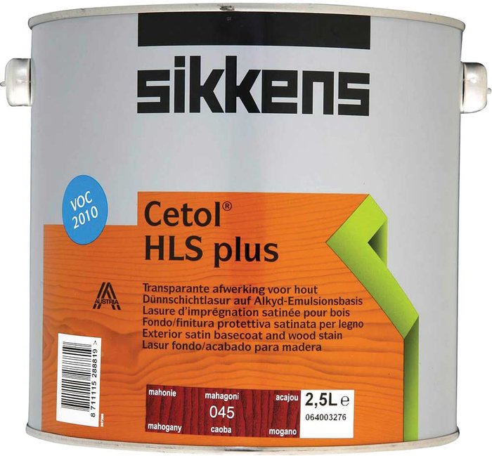 Tooled Up | Sikkens Sikkens Cetol HLS Plus Translucent Woodstain Mahogany 2.5l Sikkens Sikkens Cetol HLS Plus Translucent Woodstain Mahogany 2.5l