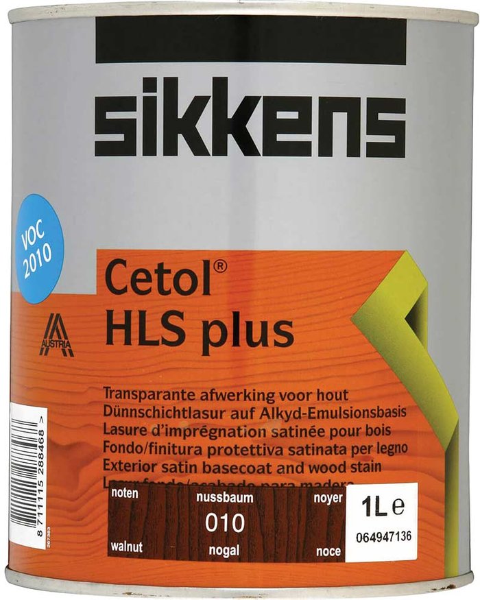 Tooled Up | Sikkens Sikkens Cetol HLS Plus Translucent Woodstain Walnut 1l Sikkens Sikkens Cetol HLS Plus Translucent Woodstain Walnut 1l