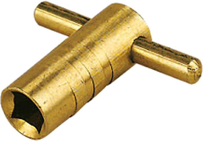 Tooled Up | Sirius Sirius Brass Radiator Bleed Key Sirius Sirius Brass Radiator Bleed Key