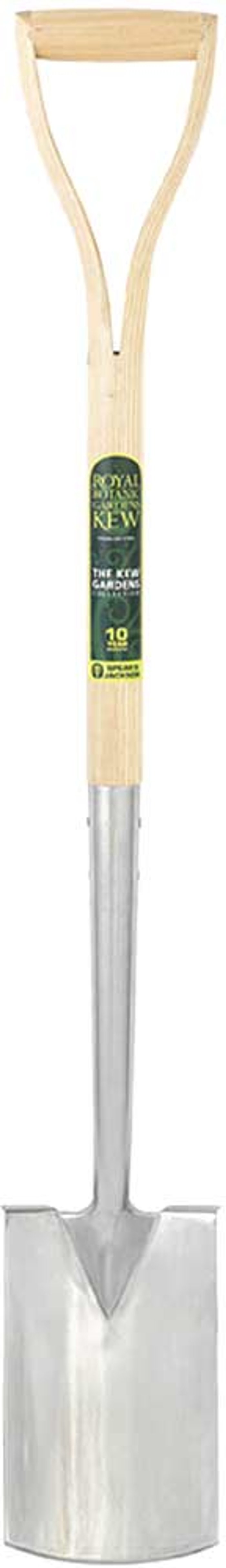 Tooled Up | Spear and Jackson Kew Gardens Treaded Stainless Steel Border Spade Spear and Jackson Kew Gardens Treaded Stainless Steel Border Spade