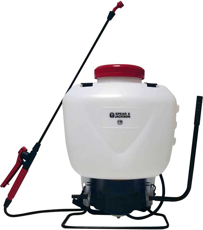 Tooled Up | Spear and Jackson Spear and Jackson Backpack Pressure Sprayer 15l Spear and Jackson Spear and Jackson Backpack Pressure Sprayer 15l