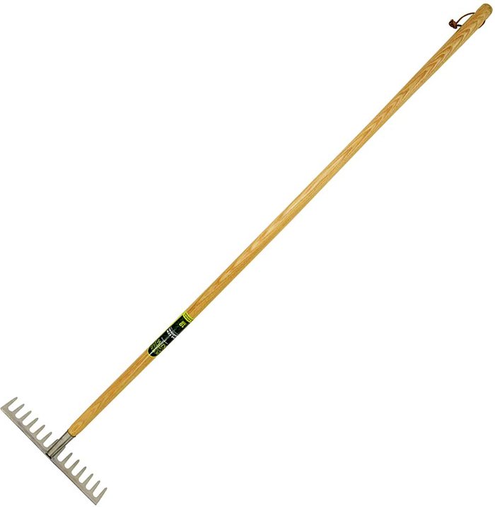 Tooled Up | Spear and Jackson Kew Gardens Stainless Steel Soil Rake 1.5m Spear and Jackson Kew Gardens Stainless Steel Soil Rake 1.5m