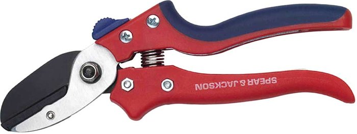 Tooled Up | Spear & Jackson Spear & Jackson Ergonomic Anvil Secateurs Spear & Jackson Spear & Jackson Ergonomic Anvil Secateurs