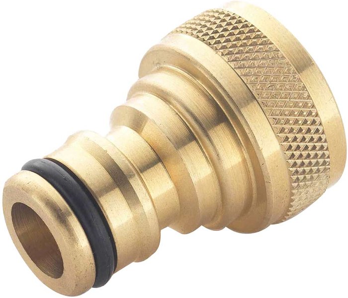 Tooled Up | Spear and Jackson Spear and Jackson Brass Threaded Female Tap Connector 5/8 Spear and Jackson Spear and Jackson Brass Threaded Female Tap Connector 5/8