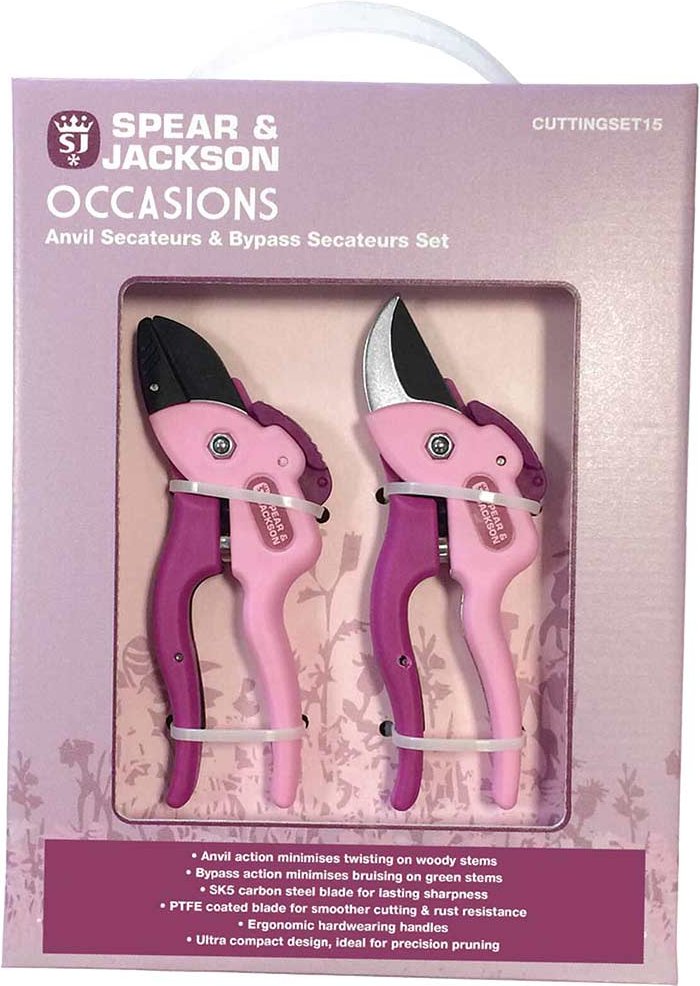 Tooled Up | Spear and Jackson Spear and Jackson Occasions Ultra Compact Secateurs Set Spear and Jackson Spear and Jackson Occasions Ultra Compact Secateurs Set