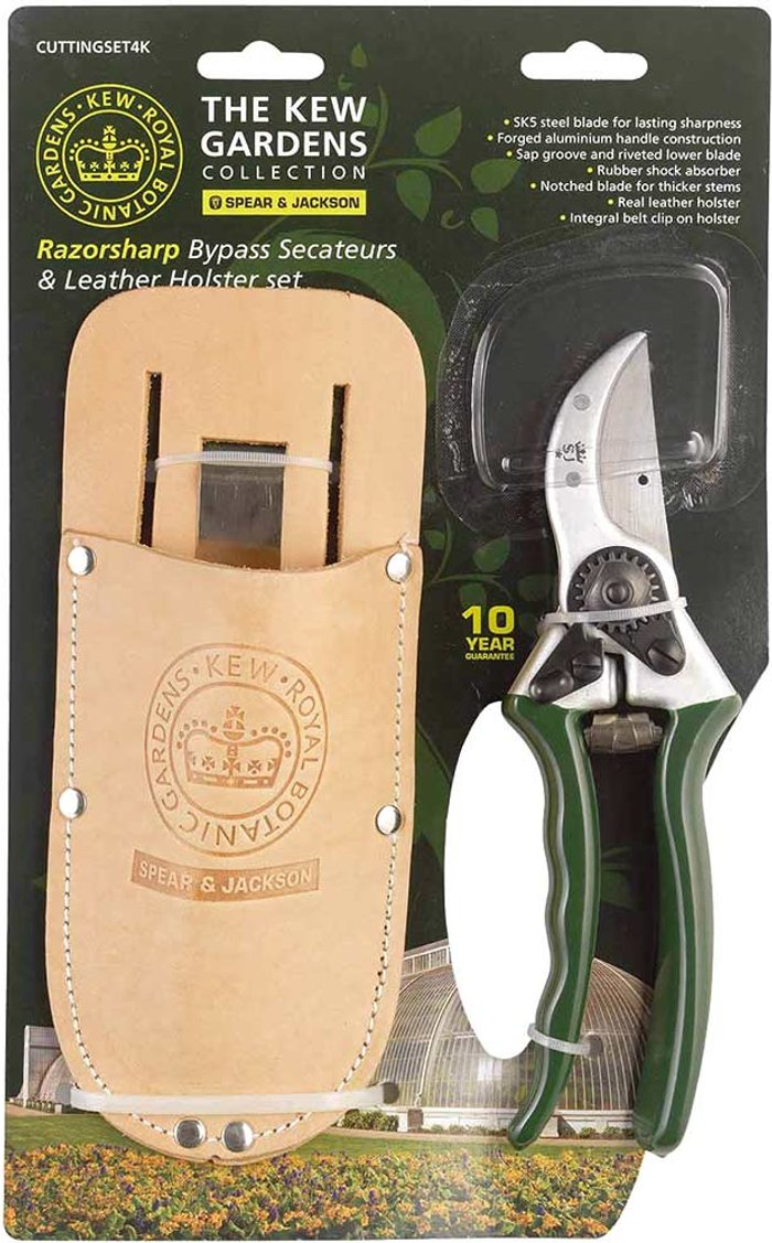 Tooled Up | Spear and Jackson Kew Gardens Bypass Secateurs and Holster Set Spear and Jackson Kew Gardens Bypass Secateurs and Holster Set