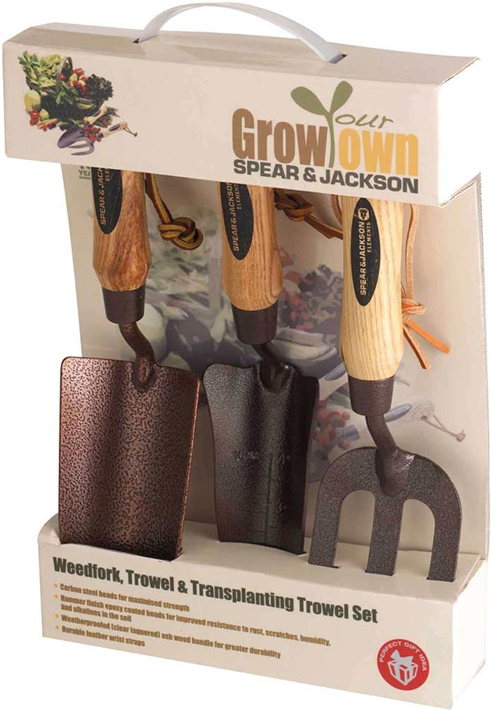 Tooled Up | Spear & Jackson Spear & Jackson Elements Garden Hand Tool Gift Set - Trowels and Weed Fork Spear & Jackson Spear & Jackson Elements Garden Hand Tool Gift Set - Trowels and Weed Fork