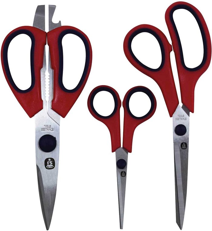 Tooled Up | Spear and Jackson Spear and Jackson Razorsharp 3 Piece Scissors Set Spear and Jackson Spear and Jackson Razorsharp 3 Piece Scissors Set