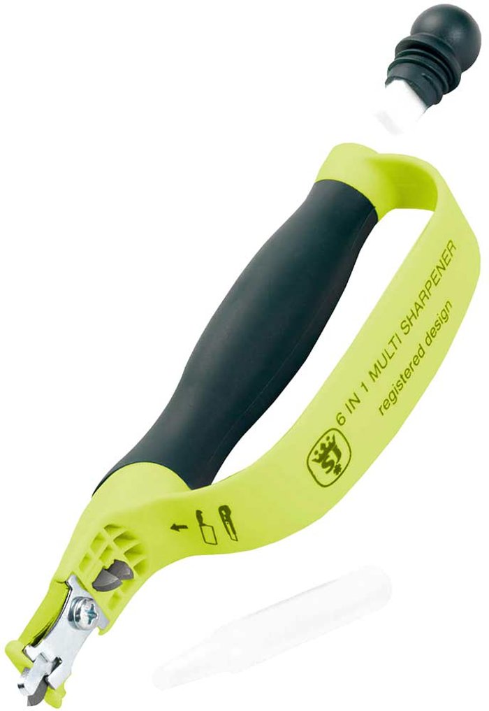 Tooled Up | Spear and Jackson Kew Gardens 6 In 1 Tool Sharpener Spear and Jackson Kew Gardens 6 In 1 Tool Sharpener