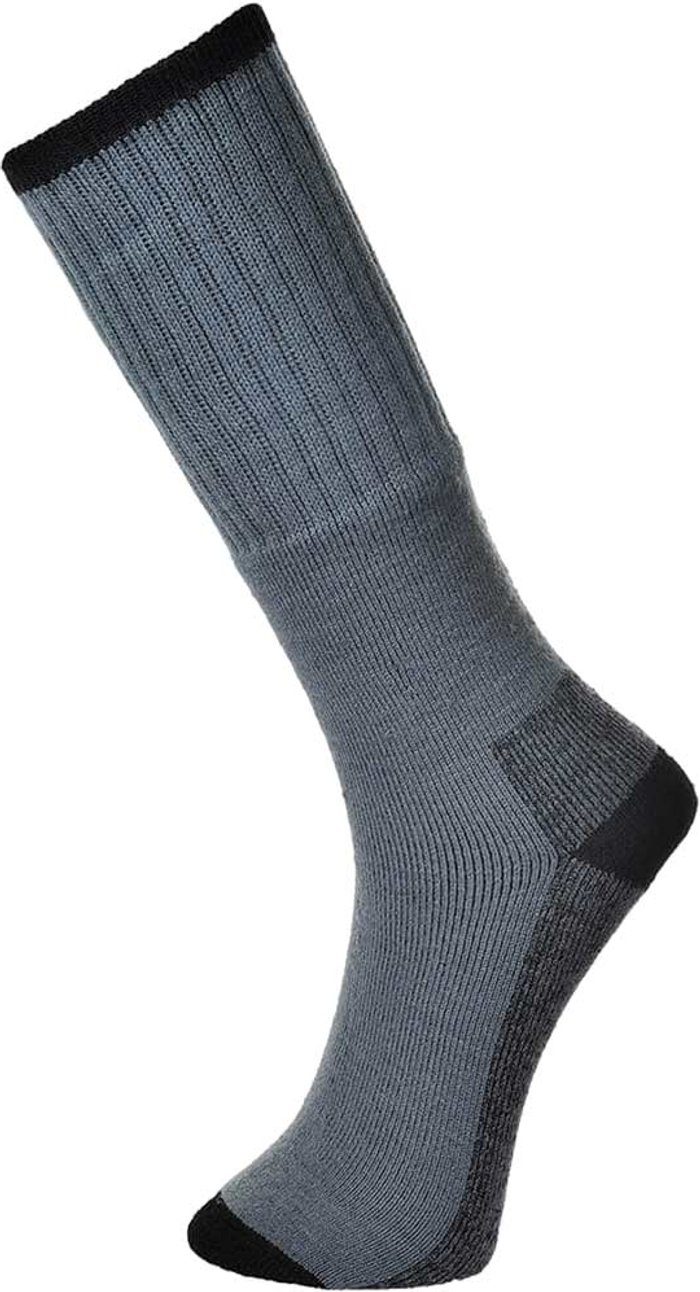 Tooled Up | Portwest Portwest Work Socks Grey 6 - 9 Pack of 3 Portwest Portwest Work Socks Grey 6 - 9 Pack of 3