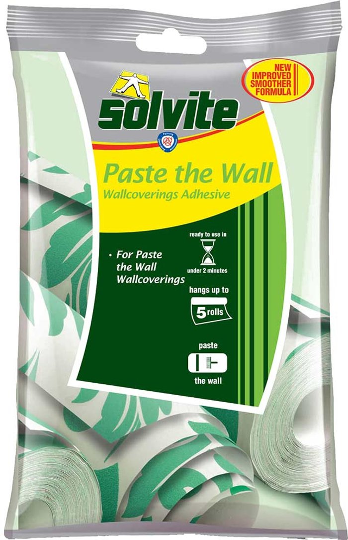 Tooled Up | Solvite Solvite Paste The Wall Wallcoverings Adhesive - 5 Roll Sachet Solvite Solvite Paste The Wall Wallcoverings Adhesive - 5 Roll Sachet