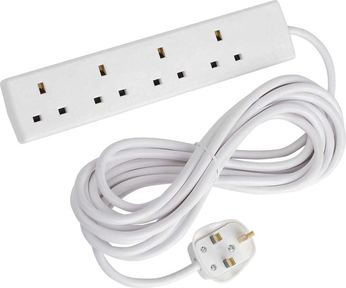Tooled Up | SMJ SMJ 4 Socket Extension Lead 240v 5m SMJ SMJ 4 Socket Extension Lead 240v 5m