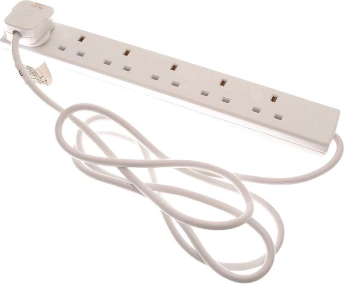 Tooled Up | SMJ SMJ 6 Socket Extension Lead 240v 2m SMJ SMJ 6 Socket Extension Lead 240v 2m