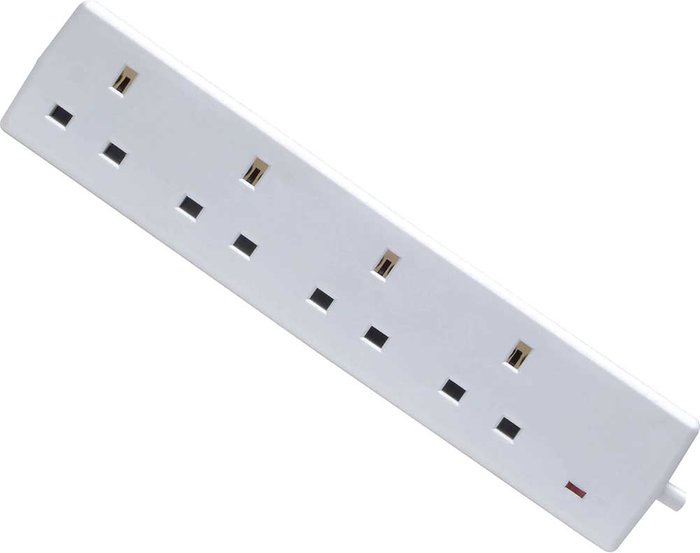 Tooled Up | SMJ SMJ 4 Socket Extension Lead 240v 2m SMJ SMJ 4 Socket Extension Lead 240v 2m