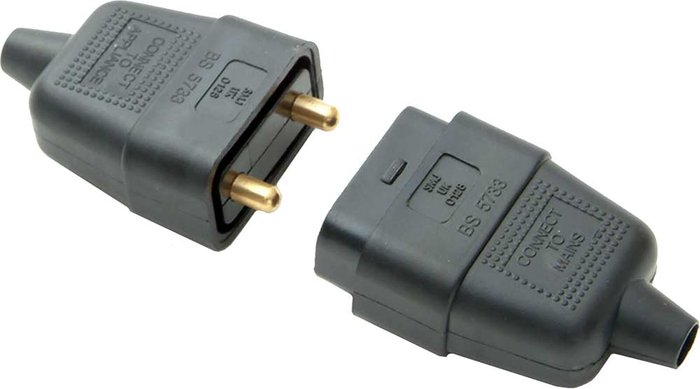 Tooled Up | SMJ SMJ 10Amp 3Pin Rubber Plug and Socket 240v SMJ SMJ 10Amp 3Pin Rubber Plug and Socket 240v