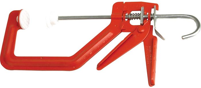 Tooled Up | Cox Cox Solo One Handed G Clamp Plastic Feet 150mm Cox Cox Solo One Handed G Clamp Plastic Feet 150mm