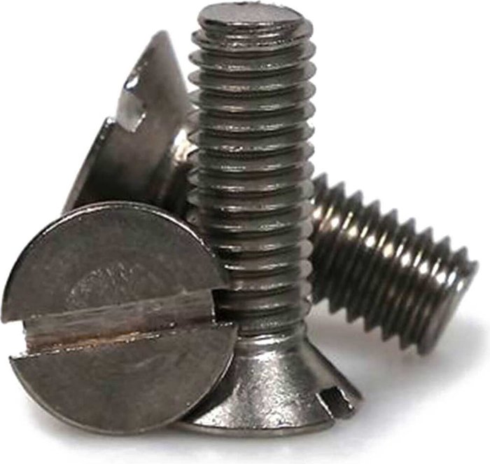 Tooled Up | Sirius Sirius Countersunk Machine Screw Slotted A2 304 Stainless Steel M6 30mm Pack of 1 Sirius Sirius Countersunk Machine Screw Slotted A2 304 Stainless Steel M6 30mm Pack of 1