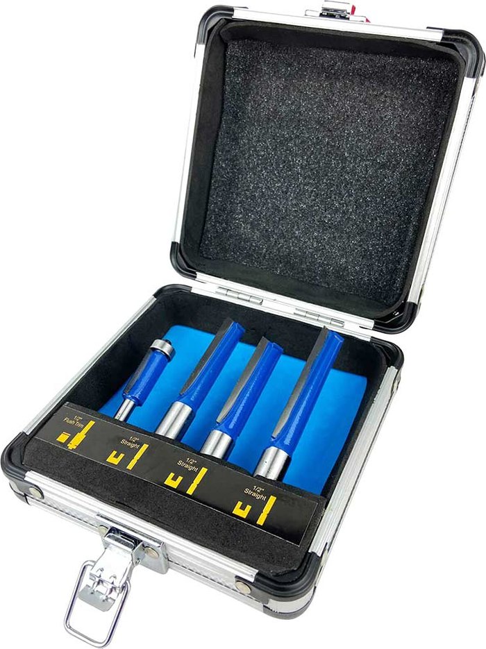 Tooled Up | Sirius Sirius 4 Piece Kitchen Router Bit Set Sirius Sirius 4 Piece Kitchen Router Bit Set