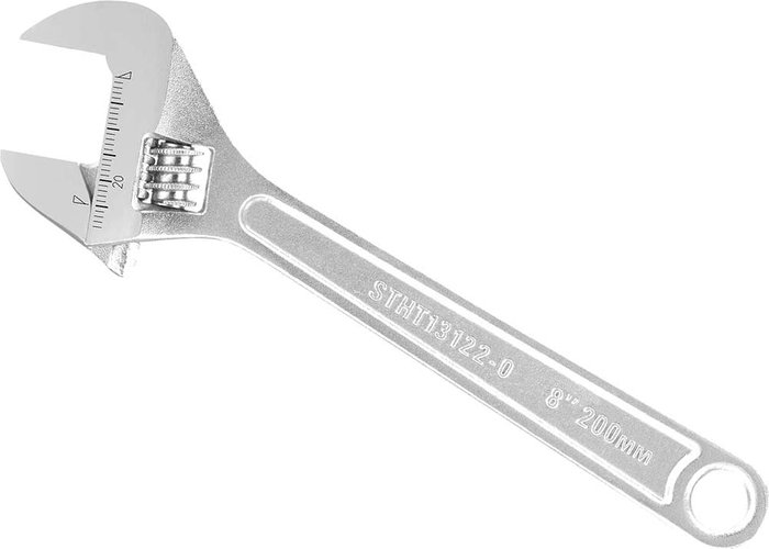 Tooled Up | Stanley Stanley Metal Adjustable Spanner 200mm Stanley Stanley Metal Adjustable Spanner 200mm