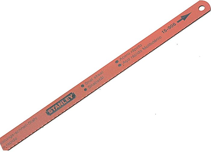Tooled Up | Stanley Stanley HSS Molybdenum Hacksaw Blades 12 Stanley Stanley HSS Molybdenum Hacksaw Blades 12