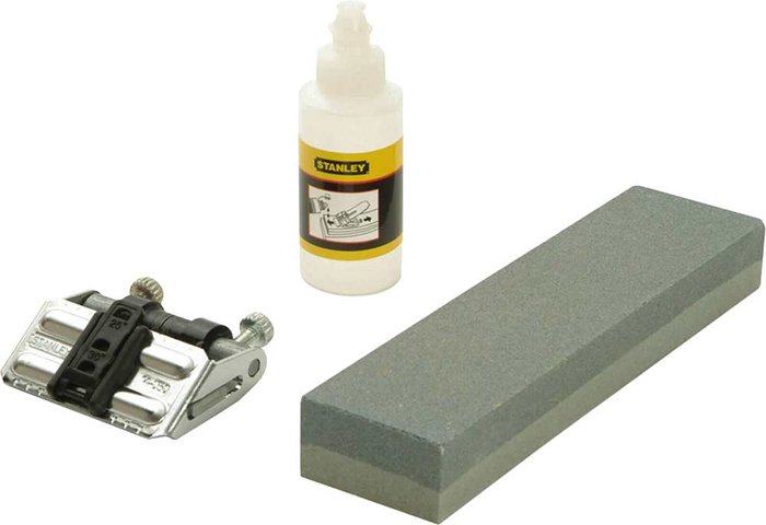 Tooled Up | Stanley Stanley Sharpening Stone Oil and Honing Guide Stanley Stanley Sharpening Stone Oil and Honing Guide