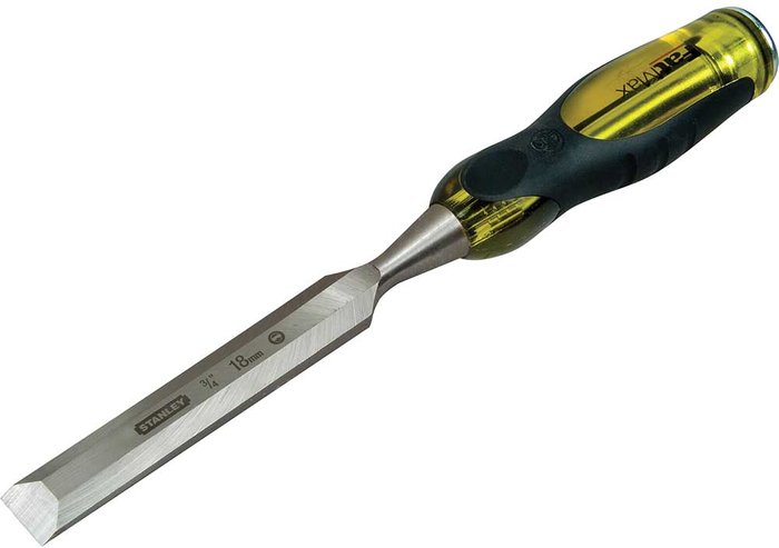 Tooled Up | Stanley Stanley Fatmax Bevel Edge Chisel 18mm Stanley Stanley Fatmax Bevel Edge Chisel 18mm