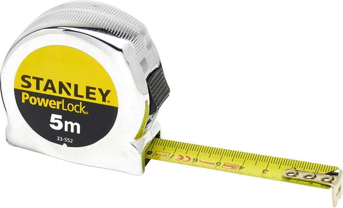 Tooled Up | Stanley Stanley Classic Powerlock Tape Measure Metric 5m 19mm Stanley Stanley Classic Powerlock Tape Measure Metric 5m 19mm