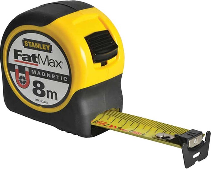 Tooled Up | Stanley Stanley FatMax Blade Armor Magnetic Tape Measure Metric 8m 32mm Stanley Stanley FatMax Blade Armor Magnetic Tape Measure Metric 8m 32mm