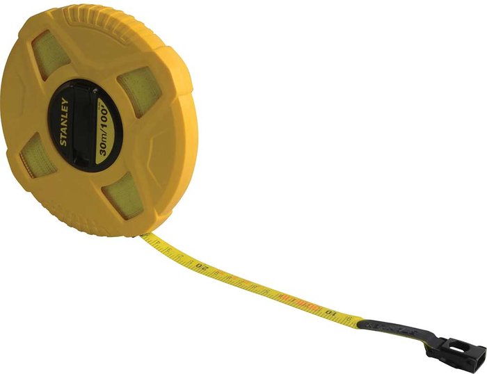 Tooled Up | Stanley Stanley Closed Case Fibreglass Tape Measure Imperial & Metric 100ft / 30m 12.7mm Stanley Stanley Closed Case Fibreglass Tape Measure Imperial & Metric 100ft / 30m 12.7mm