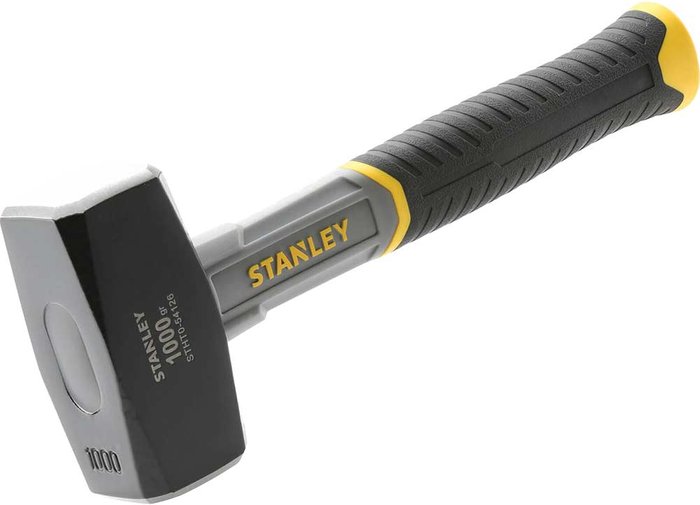 Tooled Up | Stanley Stanley Tools Fibreglass Club Hammer 1000g Stanley Stanley Tools Fibreglass Club Hammer 1000g