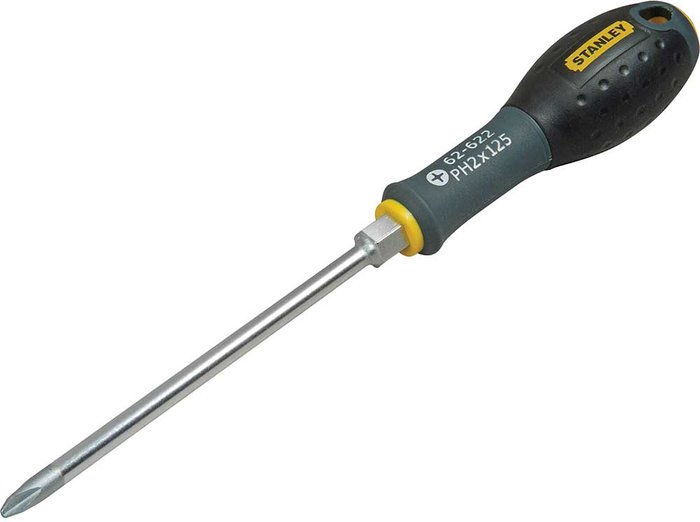 Tooled Up | Stanley Stanley Fatmax Phillips Bolster Scewdriver PH2 125mm Stanley Stanley Fatmax Phillips Bolster Scewdriver PH2 125mm