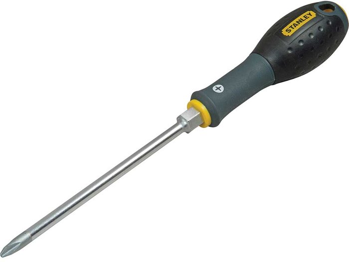 Tooled Up | Stanley Stanley Fatmax Phillips Bolster Scewdriver PH3 150mm Stanley Stanley Fatmax Phillips Bolster Scewdriver PH3 150mm