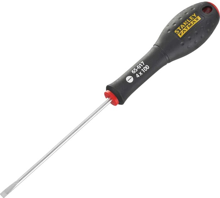 Tooled Up | Stanley Stanley FatMax Parallel Screwdriver 4 x 100 mm Stanley Stanley FatMax Parallel Screwdriver 4 x 100 mm