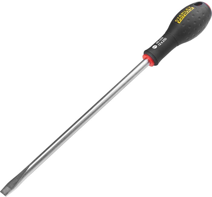 Tooled Up | Stanley Stanley FatMax Flared Slotted Screwdriver 12mm 250mm Stanley Stanley FatMax Flared Slotted Screwdriver 12mm 250mm