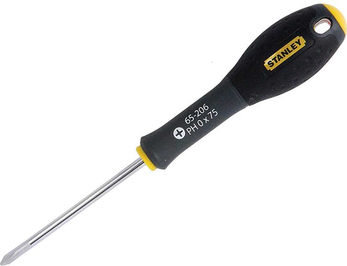 Tooled Up | Stanley Stanley FatMax Phillips Screwdriver PH0 75mm Stanley Stanley FatMax Phillips Screwdriver PH0 75mm