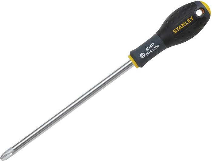 Tooled Up | Stanley Stanley FatMax Phillips Screwdriver PH4 200mm Stanley Stanley FatMax Phillips Screwdriver PH4 200mm