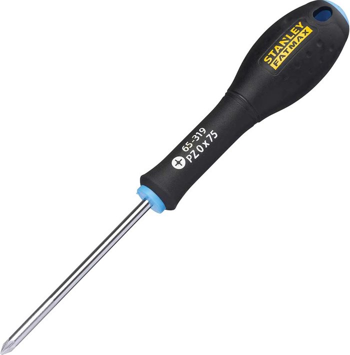 Tooled Up | Stanley Stanley FatMax Pozi Screwdriver PZ0 75mm Stanley Stanley FatMax Pozi Screwdriver PZ0 75mm
