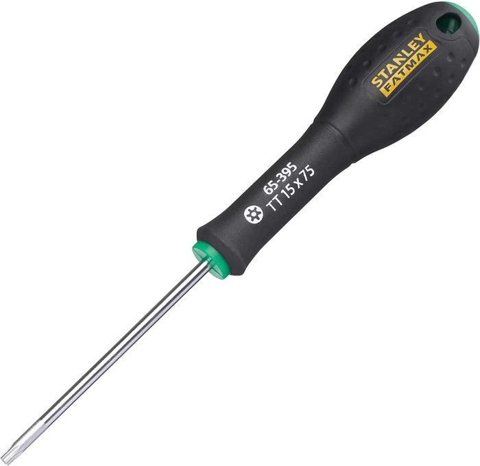 Tooled Up | Stanley Stanley FatMax Security Torx Screwdriver T15 75mm Stanley Stanley FatMax Security Torx Screwdriver T15 75mm
