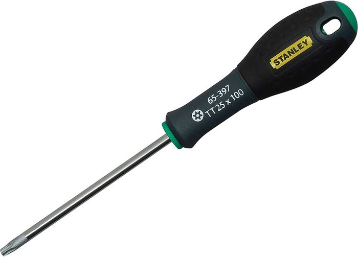 Tooled Up | Stanley Stanley FatMax Security Torx Screwdriver T25 100mm Stanley Stanley FatMax Security Torx Screwdriver T25 100mm