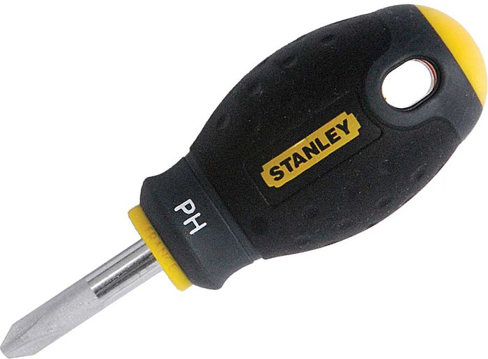 Tooled Up | Stanley Stanley FatMax Stubby Phillips Screwdriver PH1 30mm Stanley Stanley FatMax Stubby Phillips Screwdriver PH1 30mm