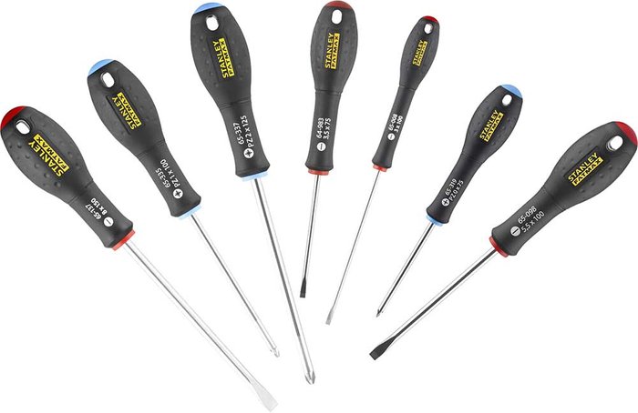 Tooled Up | Stanley Stanley FatMax 7 Piece Screwdriver Set Stanley Stanley FatMax 7 Piece Screwdriver Set