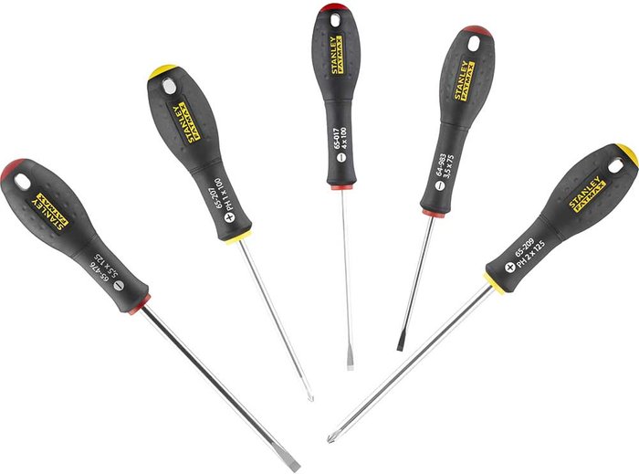 Tooled Up | Stanley Stanley FatMax 5 Piece Screwdriver Set Stanley Stanley FatMax 5 Piece Screwdriver Set