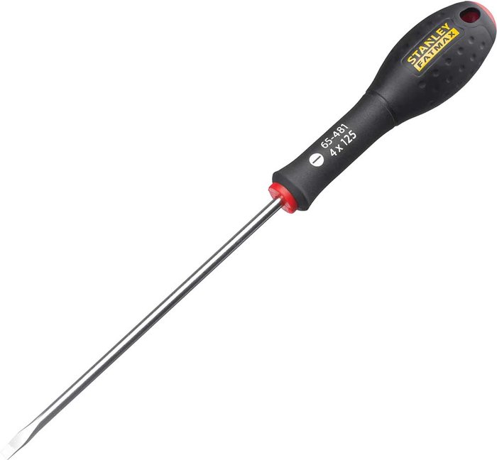 Tooled Up | Stanley Stanley - Fatmax 0-65-481 Screwdriver Flared Tip 4 x 125mm Stanley Stanley - Fatmax 0-65-481 Screwdriver Flared Tip 4 x 125mm